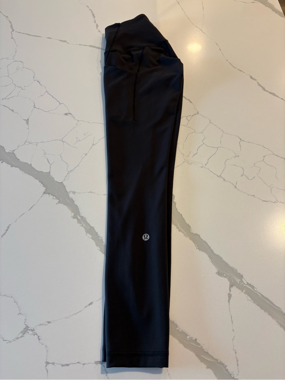 Lululemon Wunder Train High Rise Leggings 25” with Pockets ~ 2 ~ Black - Picture 5 of 15